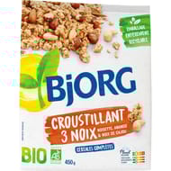 Bjorg croustillant 3 noix bio 450g