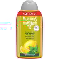 Le petit marseillais shampooing purifiant ortie citron bio 2x250ml 519g