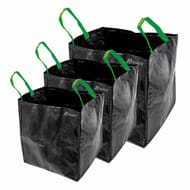 Ribiland lot de 3 sacs de jardin multifonctions 70l / 100l / 170l