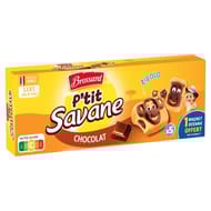 Brossard p'tit savane chocolat x5 150g