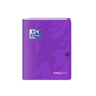 Easybook cahier agrafé 17x22 cm 96 pages 90 grammes seyes violet