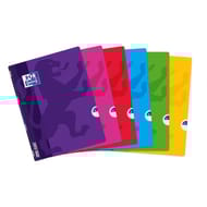 Oxford cahier openflex agrafe quadrillé 5mm marge 48 pages 24x32cm