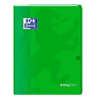 Oxford cahier easy book agrafe 240x320x96 pages 90g seyes vert