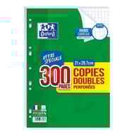 Oxford copies doubles perforées 300 pages 90g seyes