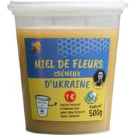 Apiculteurs associés miel de fleurs cremeux d'ukraine 500g