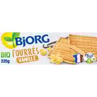 Bjorg fourrés vanille bio 225g