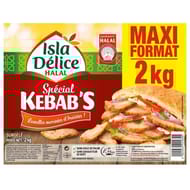 Isla Délice kebab volaille émincée halal 2kg