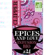 Clipper infusion épices and love bio 44g