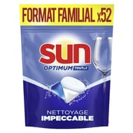 Sun pastilles lave-vaisselle optimum tout en 1 - 52 lavages 0.78kg