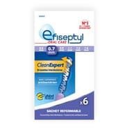 Efiseptyl brossettes clean expert 0.7 mm x6