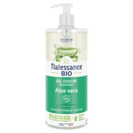Natessance gel douche bio aloé véra sans sulfate 1L