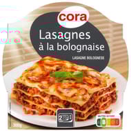 Cora lasagnes à la bolognaise 300g
