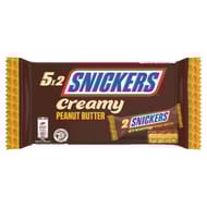 Snickers creamy beurre de cacahuètes x5 - 183g