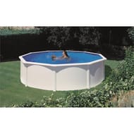 Piscine ronde acier 4.80x1.22m