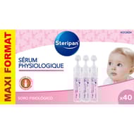 Steripan sérum physiologique 40x5ml