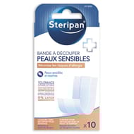 Steripan bandes à découper peau sensible 10 x 6 cm