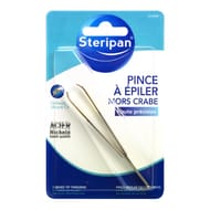 Steripan pince à épiler mors crabe