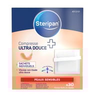 Steripan compresse ultra douce 15x15cm x30