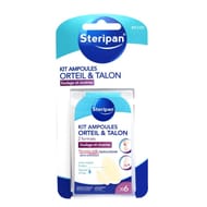 Steripan kit soin ampoules orteil & talon 2 formats x6