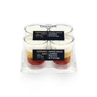 Verrines patate douce poivrons, 4x40g