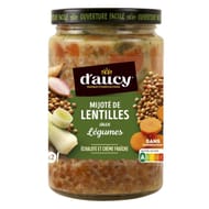 D'aucy mijoté de lentilles aux légumes 42,5 cl