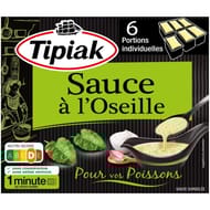 Tipiak sauce à l'oseille x6 300g