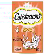 Catisfactions friandises pour chat au poulet 60g