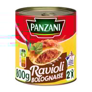 Panzani ravioli bolognaise - viande bovine francaise - plat cuisiné 800g