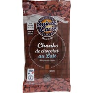 Sainte lucie chunks de chocolat au lairt 125g