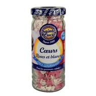Sainte lucie coeurs roses et blancs flacon 55g