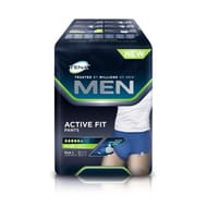 Tena men active fit 8 pants + large