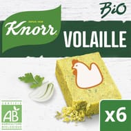 Knorr cubes bouillon bio poule 60g