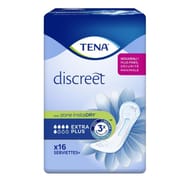 Tena discreet serviettes extra plus x16