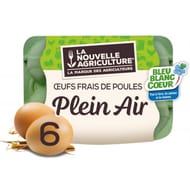 La nouvelle agriculture 6 oeufs plein air tout calibre