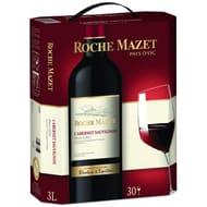 Roche mazet igp pays d'cc cabernet sauvignon rouge bib 3l 12.5%vol