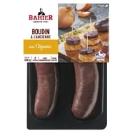 Bahier boudins à l'ancienne aux oignons frais sans conservateur x2 250g