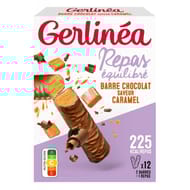 Gerlinéa barres repas caramel 372g