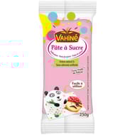 Vahiné pâte à sucre rose bleue 250g