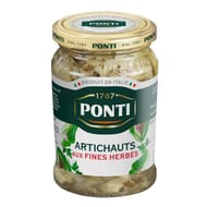 Ponti artichauts à l'huile et fines herbes 280g