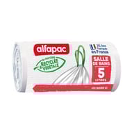 Alfapac coulissac salle de bain végétal origin 25x5l