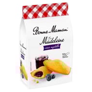 Bonne maman la madeleine coeur myrtille x10 300g