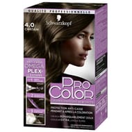 Schwarzkopf pro color coloration capillaire 4.0 châtain