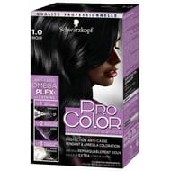Schwarzkopf pro color coloration capillaire permanente 1.0 noir
