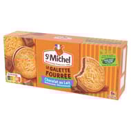St Michel la galette fourrée chocolat au lait 6x2 biscuits 240g