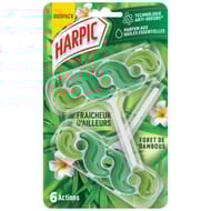 Harpic bloc wc duopack forêt de bambous