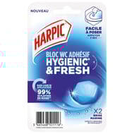 Harpic bloc wc hygienic&fresh brise marine x2