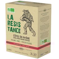Vignerons de l'enclave la resistance bio rouge bib 3l 12.5%vol