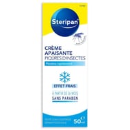 Stéripan crème apaisante piqûres d'insectes 50ml