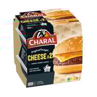Original burger cheese x2 290g Charal