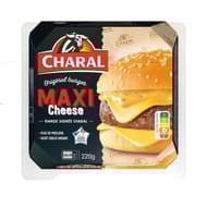 Original burger maxi cheese x1 220g Charal